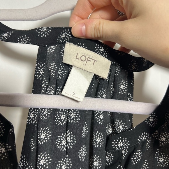 Loft Women’s Racerback Tank Top Star Burst Pattern - Picture 4 of 6